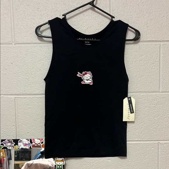 Hello Kitty Black Tank Top - Picture 1 of 3
